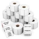 Etiquetas Térmicas Labelchoice (12000 unidades) - 2,25 x 1,25 pol - Compatíveis com Zebra Etiquetas Térmicas Labelchoice (12000 unidades) - 2,25 x 1,25 pol - Compatíveis com Zebra