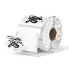 Etiquetas Térmicas Munbyn - Redondas, Transparentes, 5cm (500 Unidades/Rolo)