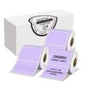 Etiquetas térmicas ORGBRO 40x30mm 230 etiquetas/rolo 3 rolos roxos