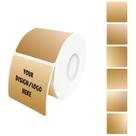 Etiquetas Térmicas Yeachlaing 5x5cm - 500 Folhas/Rolo