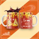 Eu amo você mais que pizza