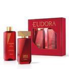 Eudora Diva Esplêndida Coffret Perfume Deo Colônia + Óleo Hidratante Desodorante de Banho - Kit