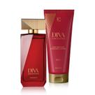 Eudora Kit Diva Esplêndida: Desodorante Colônia 100ml + Loção Corporal 200ml