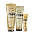 Eudora kit siage reconstrói os fios shampoo+cond+cc cream