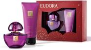 Eudora Roxo Miniatura Kit Presente Natal (2 itens)