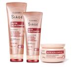 Eudora siage nutri adic. shampoo condicionador mascara