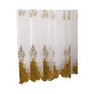 Europeu retro requintado bordado gaze cortina cortinas para sala de jantar quarto Europeu retro requintado bordado gaze cortina cortinas para sala de jantar quarto