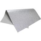 EVA Glitter 40x60cm C/5FLS Prata Make+