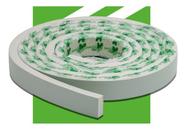 Eva Rodape Acabamento Ripado Laminado 2,5m - Play Verde