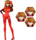 Evangelion Blokees Asuka Langley Plug Suit Model Kit Articulado 32 Peças Evangelion Blokees Asuka Langley Plug Suit Model Kit Articulado 32 Peças