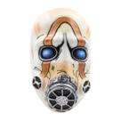 Evento temático de cosplay de Halloween com máscara de gás Borderlands 3