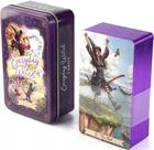 Everyday Witch Tarot Deck Em Lata Com Bordas Roxas Tarô Diário De Uma Bruxa Baralho de Cartas de Oráculo