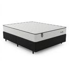 Evoflex Colchão Premium 24cm Molas Ensacadas Espuma D28 Jacquard Solteiro Casal Queen Conforto Firme Alta Durabilidade