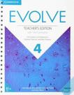 Evolve 4 - teachers edition with test generator - CAMBRIDGE UNIVERSITY PRESS DO BRASIL***