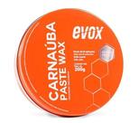Evox cera carnauba paste wax 200g protege pintura da brilho