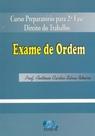 Exame de Ordem Curso Preparatório para 2ª Fase Direito do Trabalho - EDIJUR