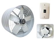 Exaustor Alta Vazão 50cm Vent New vazão 22.320 m³/h 220V