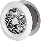Exaustor axial 25cm de embutir 220v banheiro clinicas cozinha premium ventisol