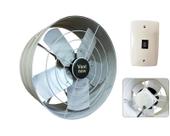 Exaustor Axial 40cm Vent New vazão 10.440m³/h motor blindado