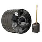 Exaustor Axial Pesado Goar 30cm Monofásico Preto - EP30 M4