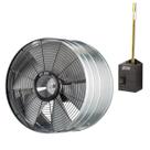 Exaustor Axial Pesado Goar 40cm Monof. Galvanizado - EP40 M4