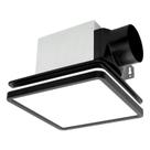 Exaustor de banheiro Akicon 80CFM 2.0 Sones com preto claro