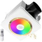Exaustor de banheiro GROWNEER com alto-falante Bluetooth 160m³/h Exaustor de banheiro GROWNEER com alto-falante Bluetooth 160m³/h