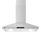 Exaustor de montagem em parede GAOMON 30 cm em aço inoxidável 265m³/h Exaustor de montagem em parede GAOMON 30 cm em aço inoxidável 265m³/h