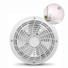 Exaustor de Parede 25cm Bivolt com Grade Dupla e Hélice 5 Pás em Aço Silencioso e Econômico 44W
