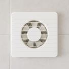 Exaustor De Parede Para Banheiro 18w Bivolt 150mm Silencioso 127 220v Branco Exaustor De Parede Para Banheiro 18w Bivolt 150mm Silencioso 127 220v Branco