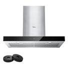 Exaustor Midea MVT30W9AST 30cm 450m³/h com filtros de aço inoxidável