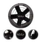 Exaustor Parede Ventilador Ventex Preto Bivolt Silencioso Alta Vazão Potente Profissional Industrial Exaustor Parede Ventilador Ventex Preto Bivolt Silencioso Alta Vazão Potente Profissional Industrial