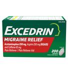 Excedrin Migraine Relief - 200 Comprimidos