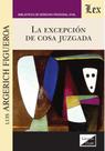 Excepción de cosa juzgada, La