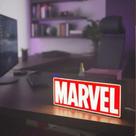 Exclusiva Lightbox Led, Luminaria MARVEL Cor, Vermelho/Branco 127V