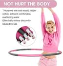 Exercitador abdominal com bambolê com peso Fitness Core Str