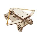Experimentos científicos STEM DIY Wooden Crossbow Car Kids