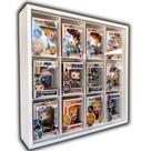 Expositor 12 Nichos - Compatível com Funko Pop Caixa cod36-1 Cor:Preto