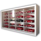 Expositor 20 Nichos - Compatível com Ferrari shell v-power 1:38 COD21-1