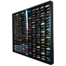 Expositor 200 Nichos - Carrinhos escala 1:64 cod14-1 Cor:Preto