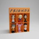 Expositor Bonecos Coleção Friends Personagens Warner Bob's
