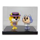 EXPOSITOR CAIXA ACRÍLICO FUNKO POP Colecionador Nº 01 DUPLO - 18X10X13 cm (LxCxA) SB