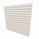 Expositor canaletado 18mm Branco Texturizado altura 180 cm comp 180 cm