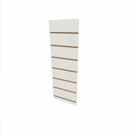 Expositor canaletado 18mm Branco Texturizado altura 90 cm comp 30 cm