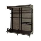 Expositor carvao kit churrasco 1850x2150x820mm