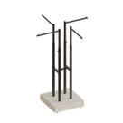 Expositor com 4 Braços cabideiros - Robust Base Em MDF Comac