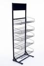 Expositor com 5 Cestos De 60 Cm x 30 Cm Desmontável e Reforçado Expositor com 5 Cestos De 60 Cm x 30 Cm Desmontável e Reforçado
