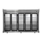 Expositor conserv fricon auto servico 2375litros 05portas inox 220v