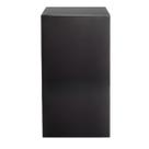 Expositor Cubo Tablado Foto Vitrine 70x35x35cm Mdf Preto