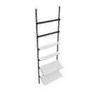 Expositor de Calçados de Parede Cremalheira com Prateleira em MDF Comac Expositor de Calçados de Parede Cremalheira com Prateleira em MDF Comac